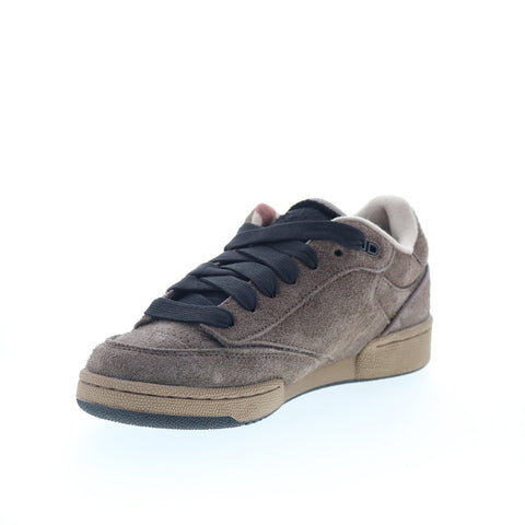 Reebok Club C Bulc Mens Brown Suede Lace Up Lifestyle Sneakers Shoes