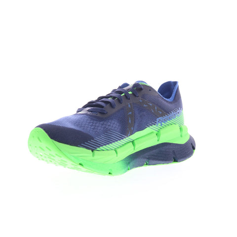 Reebok Floatzig X1 Mens Blue Mesh Lace Up Athletic Running Shoes