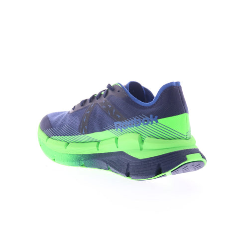 Reebok Floatzig X1 Mens Blue Mesh Lace Up Athletic Running Shoes