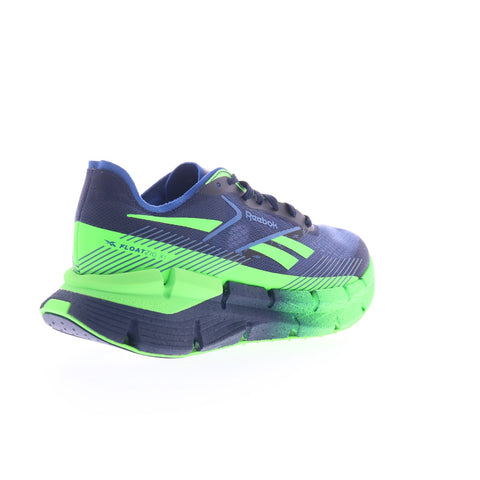 Reebok Floatzig X1 Mens Blue Mesh Lace Up Athletic Running Shoes