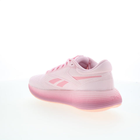 Reebok DMX Comfort + 2.0 Womens Pink Canvas Lifestyle Sneakers Shoes