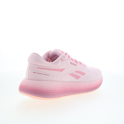 Reebok DMX Comfort + 2.0 Womens Pink Canvas Lifestyle Sneakers Shoes
