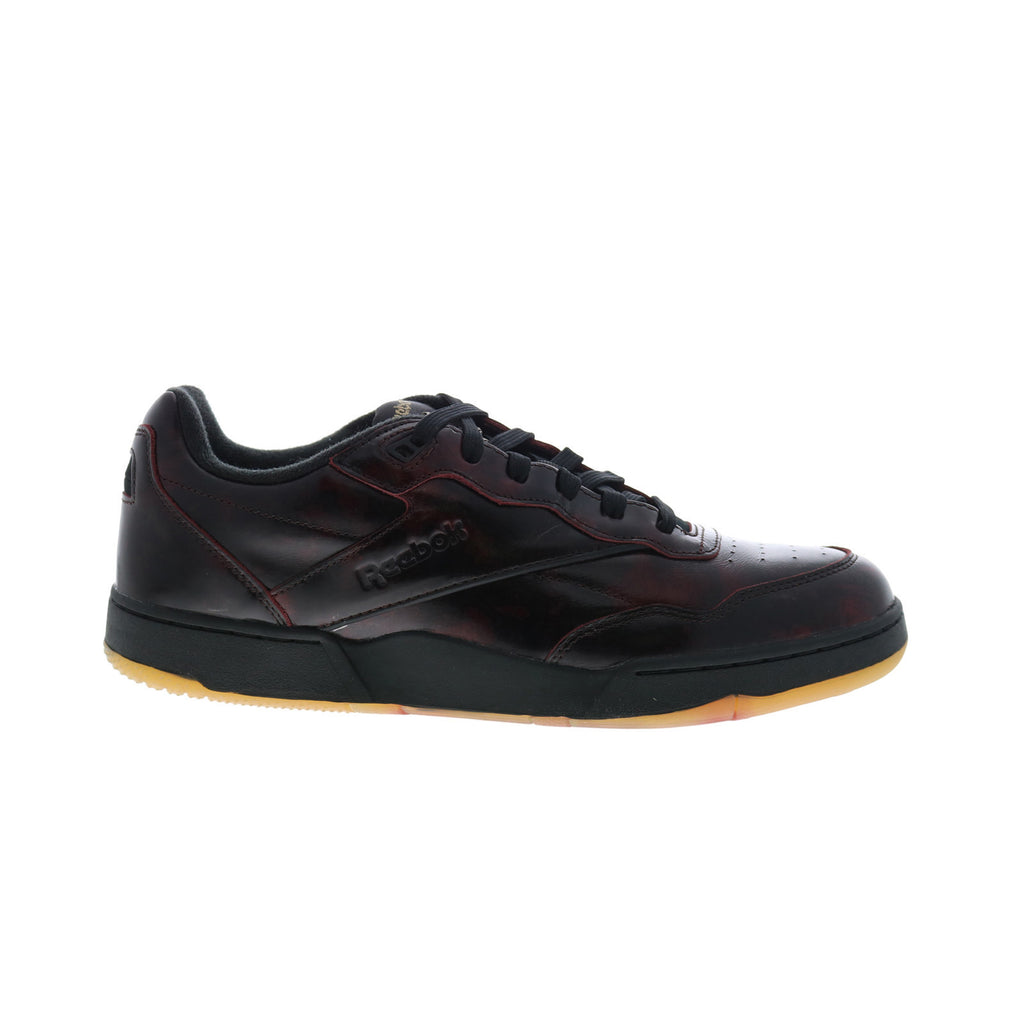 Reebok BB 4000 II Mens Red Leather Lace Up Lifestyle Sneakers Shoes ...