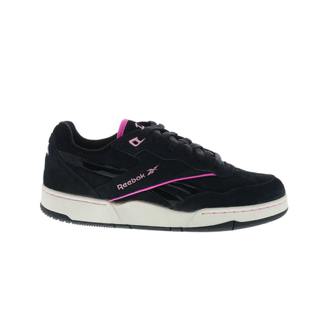 Reebok X Barbie BB 4000 II Womens Black Suede Lifestyle Sneakers Shoes