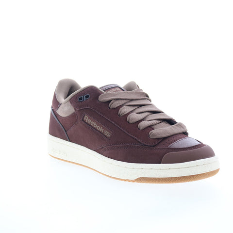 Reebok Club C Bulc Mens Brown  Suede Lace Up Lifestyle Sneakers Shoes