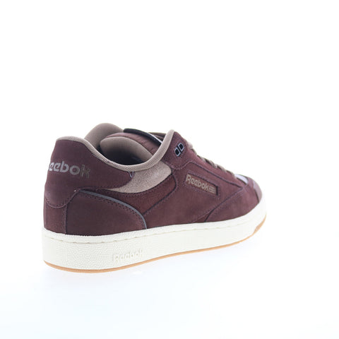 Reebok Club C Bulc Mens Brown  Suede Lace Up Lifestyle Sneakers Shoes
