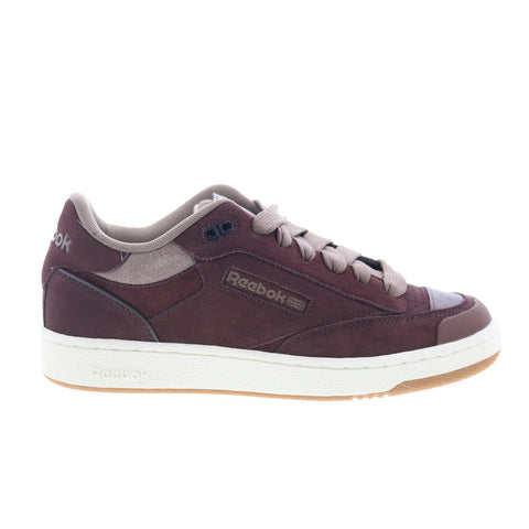 Reebok Club C Bulc Mens Brown Suede Lace Up Lifestyle Sneakers Shoes