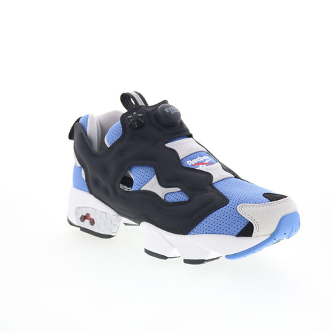 Reebok Instapump Fury 94 Mens Blue Mesh Slip On Lifestyle Sneakers Shoes
