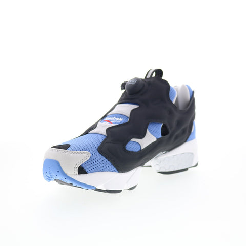 Reebok Instapump Fury 94 Mens Blue Mesh Slip On Lifestyle Sneakers Shoes