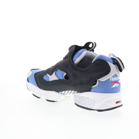 Reebok Instapump Fury 94 Mens Blue Mesh Slip On Lifestyle Sneakers Shoes