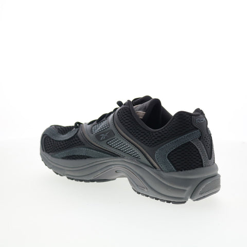 Reebok Premier Trinity Mens Black Mesh Lace Up Lifestyle Sneakers Shoes
