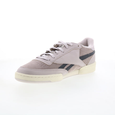 Reebok Club C Revenge Vintage II Mens Gray Suede Lifestyle Sneakers Shoes