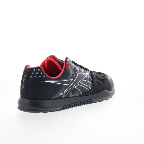 Reebok Nano 2.0 Mens Black Synthetic Lace Up Athletic Cross Training Shoes