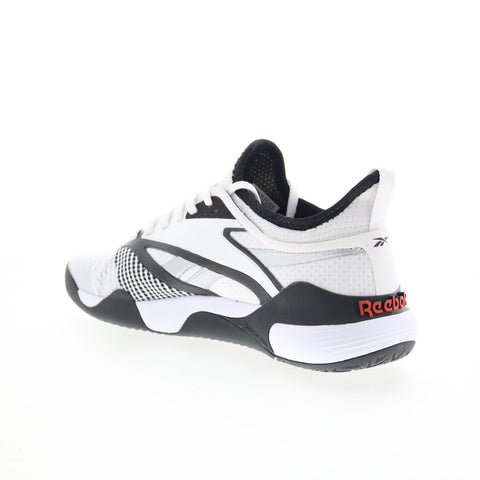 Reebok Nano Court Mens White Mesh Lace Up Athletic Tennis Shoes