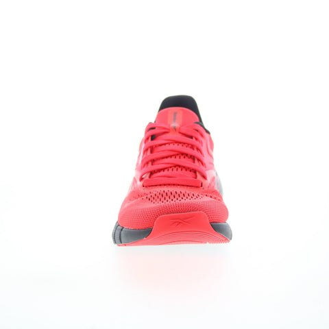 Reebok Nano Gym Mens Red Mesh Lace Up Athletic Cross Training Shoes