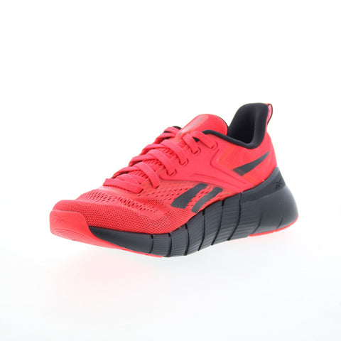 Reebok Nano Gym Mens Red Mesh Lace Up Athletic Cross Training Shoes