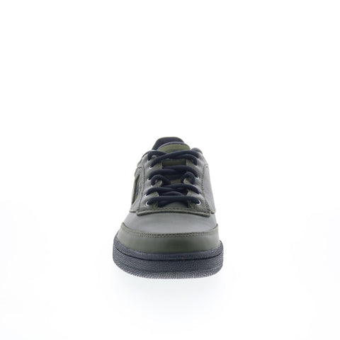 Reebok Club C 85 Obey Mens Green Leather Lace Up Lifestyle Sneakers Shoes