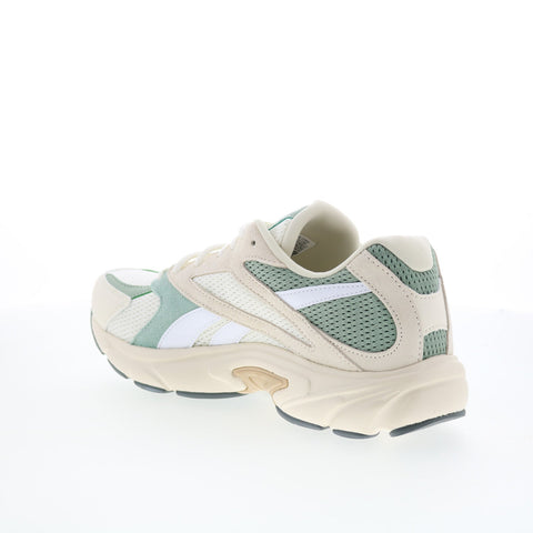 Reebok Road Prime Mens Beige Mesh Lace Up Lifestyle Sneakers Shoes
