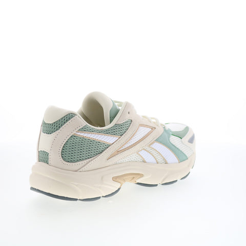 Reebok Road Prime Mens Beige Mesh Lace Up Lifestyle Sneakers Shoes
