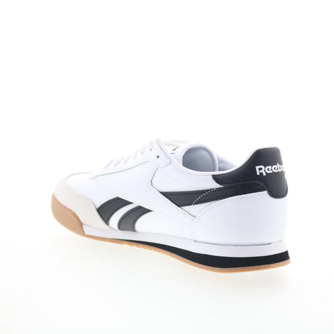 Reebok Campio XT Mens White Suede Lace Up Lifestyle Sneakers Shoes