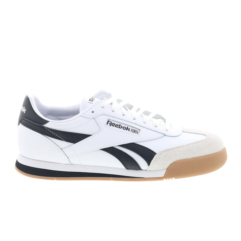 Reebok Campio XT Mens White Suede Lace Up Lifestyle Sneakers Shoes