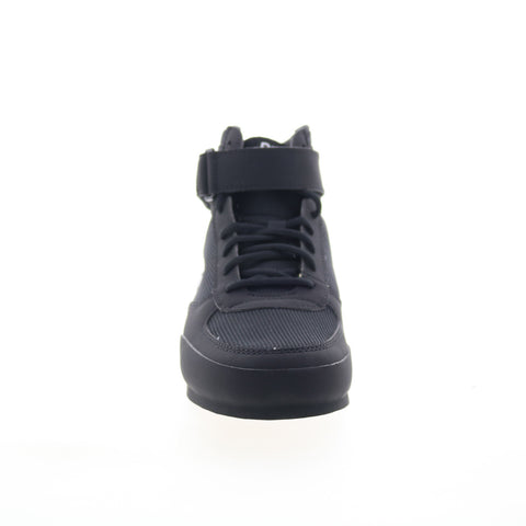Reebok Boxing Mid Mens Black Synthetic Lace Up Athletic Boxing Shoes