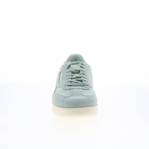 Reebok Campio XT Mens Green Suede Lace Up Lifestyle Sneakers Shoes