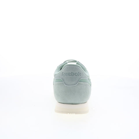 Reebok Campio XT Mens Green Suede Lace Up Lifestyle Sneakers Shoes