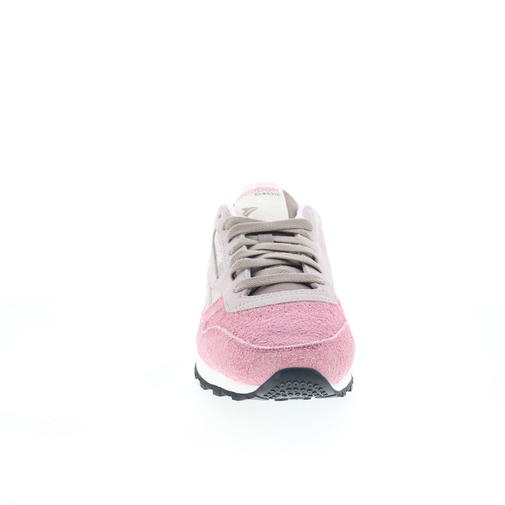 RETRO SNEAKERS IN PINK LAMBSKIN MIX SUEDE main image 1