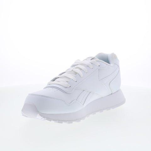 Reebok Glide Wide 4E Mens White Extra Wide 4E Lifestyle Sneakers Shoes