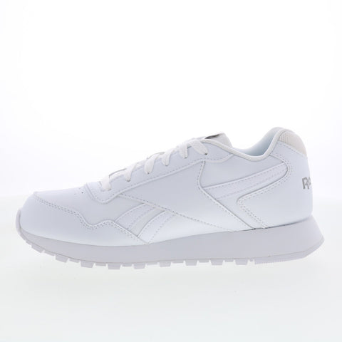Reebok Glide Wide 4E Mens White Extra Wide 4E Lifestyle Sneakers Shoes
