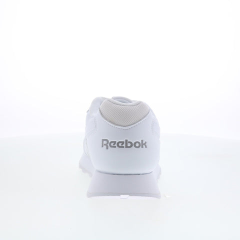 Reebok Glide Wide 4E Mens White Extra Wide 4E Lifestyle Sneakers Shoes
