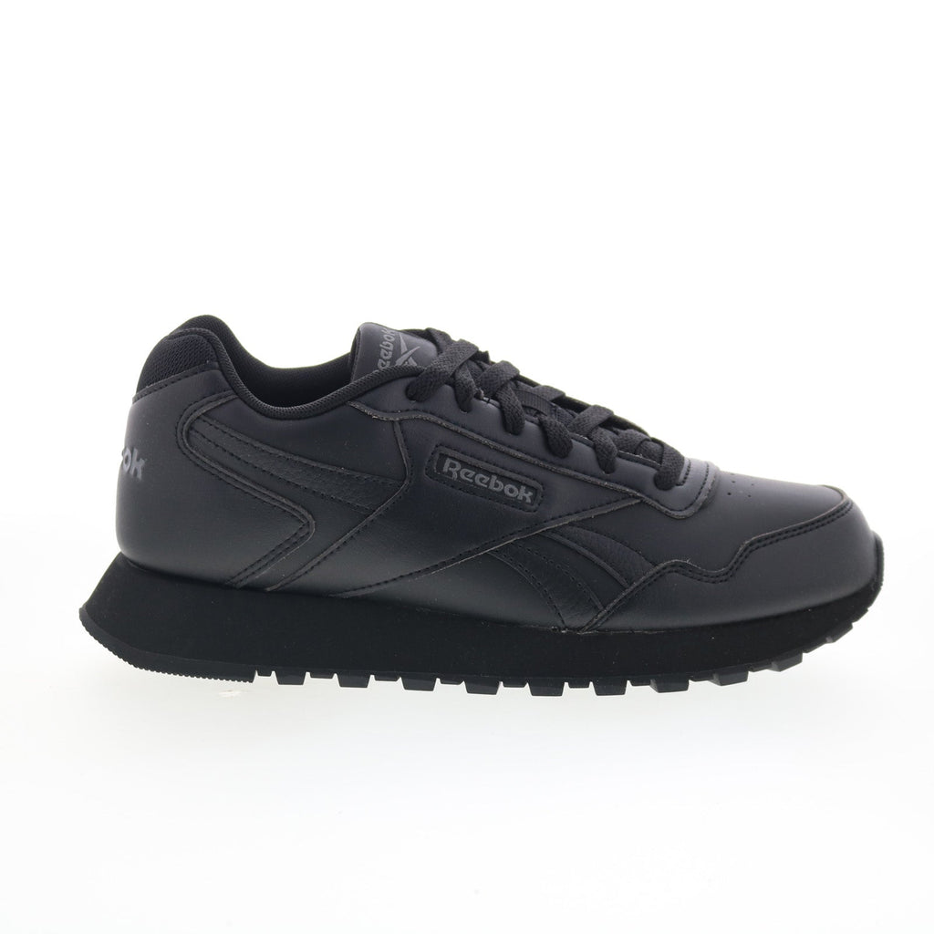 Reebok Glide Wide 4E Mens Black Extra Wide 4E Lifestyle Sneakers Shoes ...