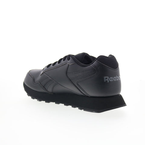 Reebok Glide Wide 4E Mens Black Extra Wide 4E Lifestyle Sneakers Shoes