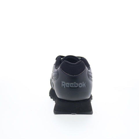 Reebok Glide Wide D Womens Black Wide Leather Lifestyle Sneakers Shoes