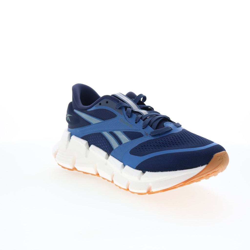 Reebok Floatzig 2 Mens Blue Mesh Lace Up Athletic Running Shoes - Ruze ...