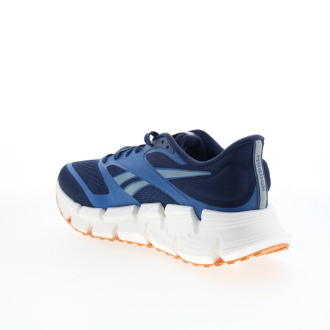 Reebok Floatzig 2 Mens Blue Mesh Lace Up Athletic Running Shoes