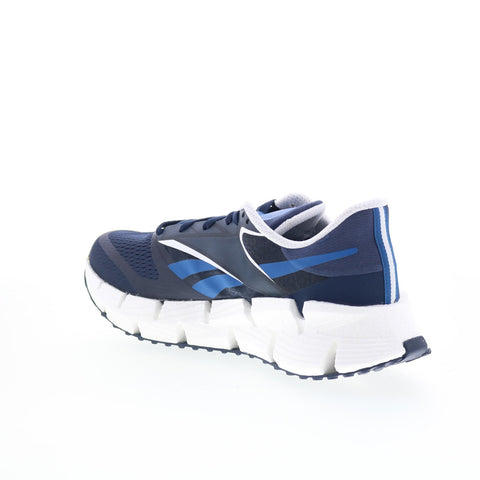 Reebok Floatzig 1 Mens Blue Mesh Lace Up Athletic Running Shoes
