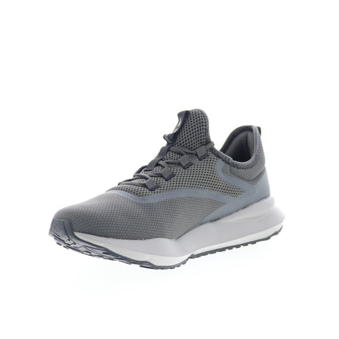 Reebok Cityride Mens Gray Canvas Lace Up Athletic Running Shoes