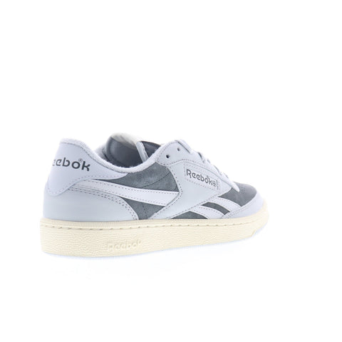 Reebok Club C Revenge Vintage II Mens Gray Leather Lifestyle Sneakers Shoes