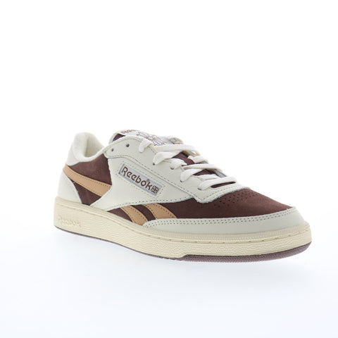 Reebok Club C Revenge Vintage II Mens Brown Lifestyle Sneakers Shoes