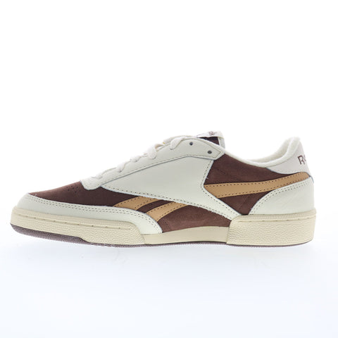 Reebok Club C Revenge Vintage II Mens Brown Lifestyle Sneakers Shoes