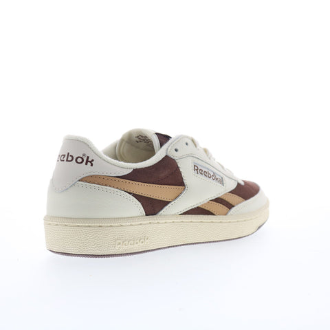 Reebok Club C Revenge Vintage II Mens Brown Lifestyle Sneakers Shoes