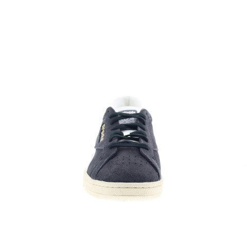 Reebok Club C Grounds UK Mens Black Suede Lace Up Lifestyle Sneakers Shoes