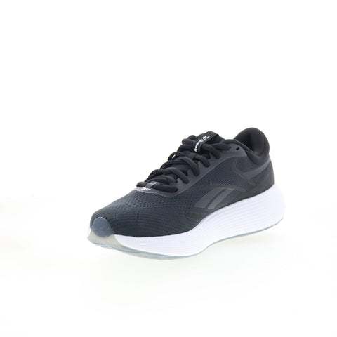 Reebok DMX Comfort + 2.0 Mens Black Canvas Lace Up Lifestyle Sneakers Shoes