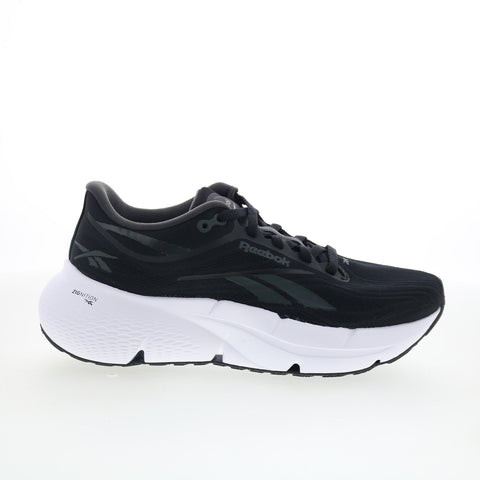 Reebok Zignition Womens Black Canvas Lace Up Athletic Running Shoes