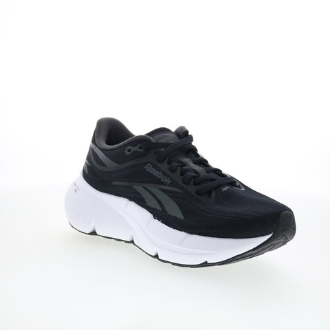 Reebok Zignition Womens Black Canvas Lace Up Athletic Running Shoes