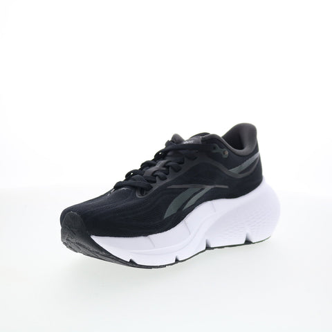 Reebok Zignition Womens Black Canvas Lace Up Athletic Running Shoes