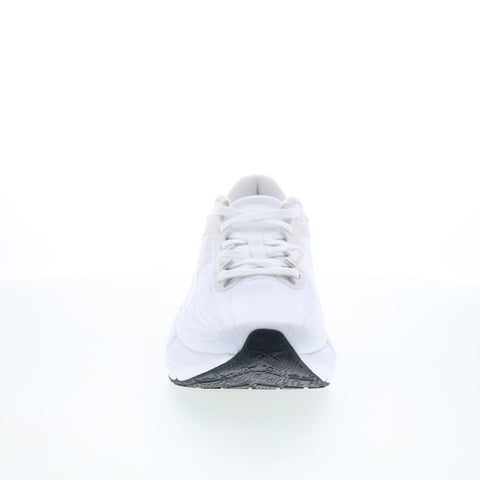 Reebok Zignition Womens White Canvas Lace Up Athletic Running Shoes