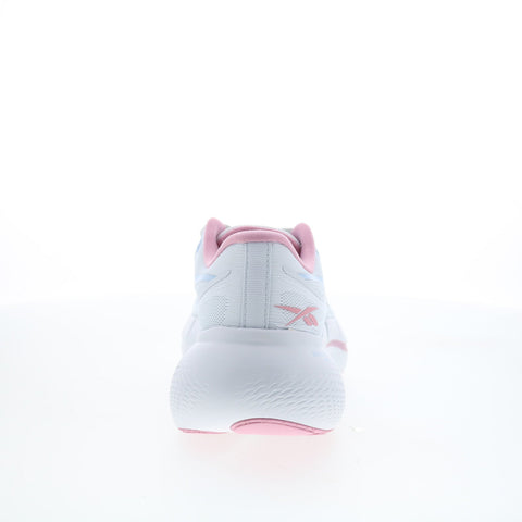 Reebok Zignition Womens White Canvas Lace Up Athletic Running Shoes